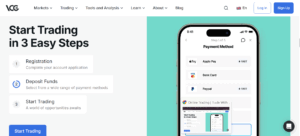 VCG Markets Open Account 