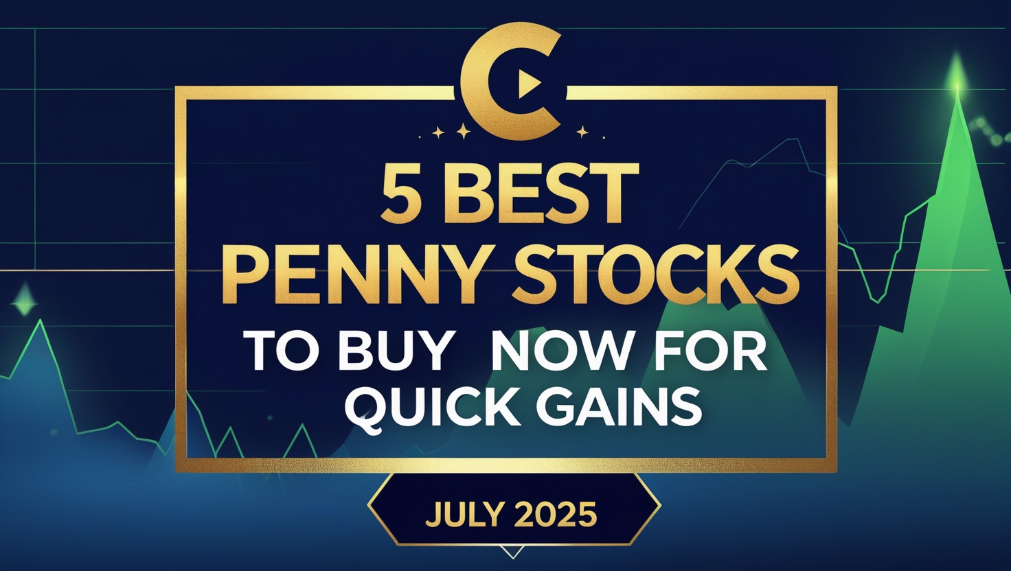 5 Best Penny Stocks to Buy Now for Quick Gains (July 2025)