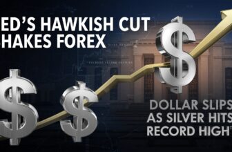 Fed’s ‘Hawkish Cut’ Shakes Forex: Dollar Slips as Silver Hits Record High