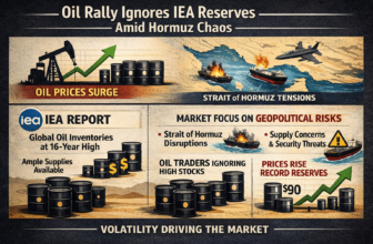 Oil Rally Ignores IEA Reserves Amid Hormuz Chaos