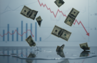 US Dollar Falls as Soft Economic Data Fuels Fresh Fed Rate-Cut Bets - editorial illustration