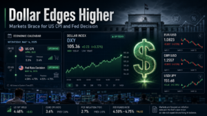 Dollar Firms Ahead of US CPI Data, Fed Decision