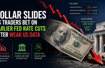 Dollar Slides as Traders Bet on Earlier Fed Rate Cuts After Weak US Data