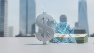 Dollar Firms as Traders Weigh Fed Rate-Cut Timing on Soft US Data - editorial illustration