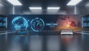 Forex Today: NFP Data and Middle East Crisis to Keep Volatility High - editorial illustration