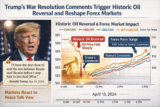 Trump’s War Resolution Comments Trigger Historic Oil Reversal and Reshape Forex Markets