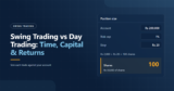 Swing Trading vs Day Trading: Time, Capital & Returns